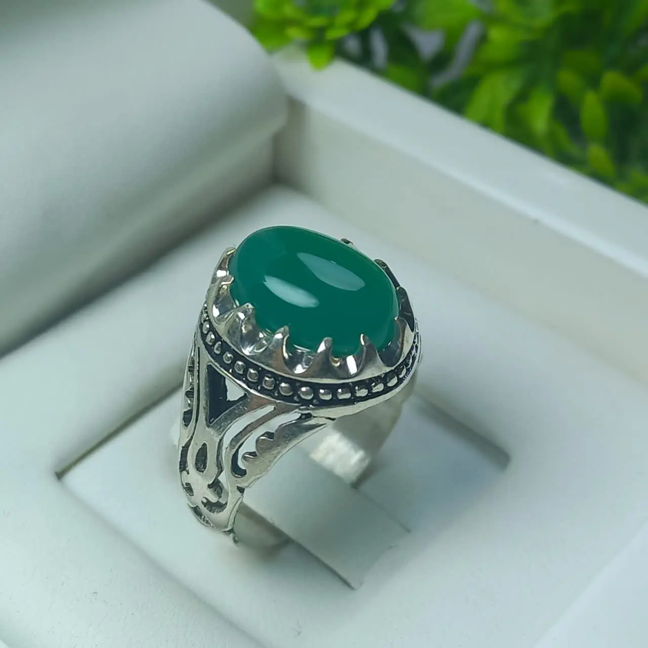 #انگشتر #نقره مردانه طرح شبکه 👌
