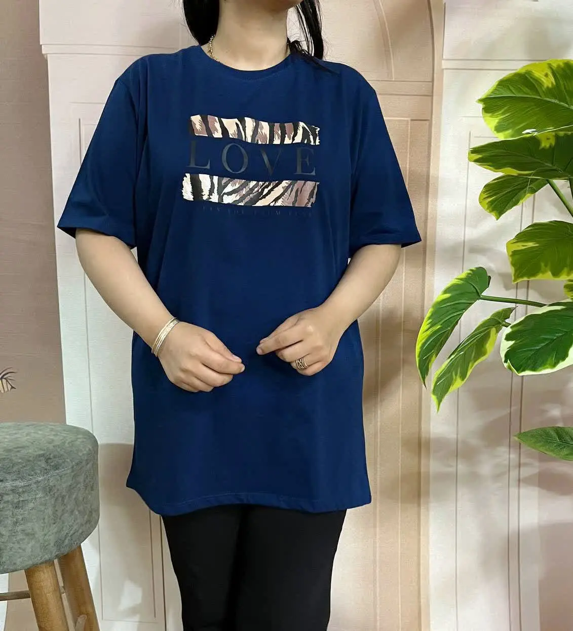 تیشرت پلنگی لاو❤️