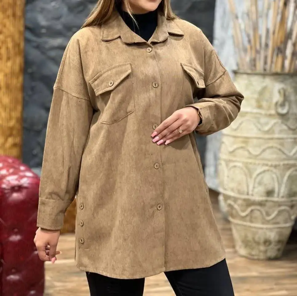 نام: مانتو مخمل بغل دکمه
