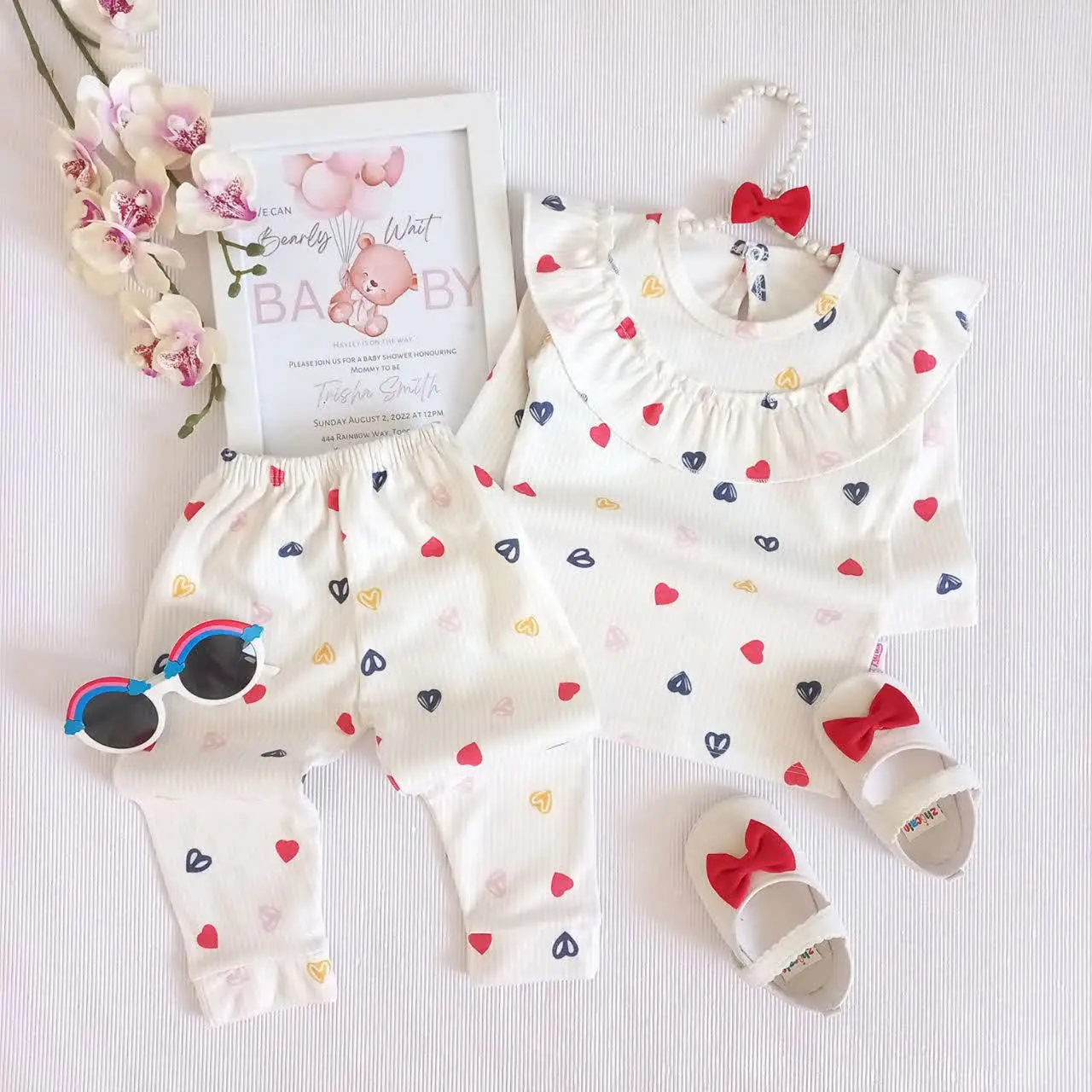 ❤️بلوز شلوار صورتی ❤️
