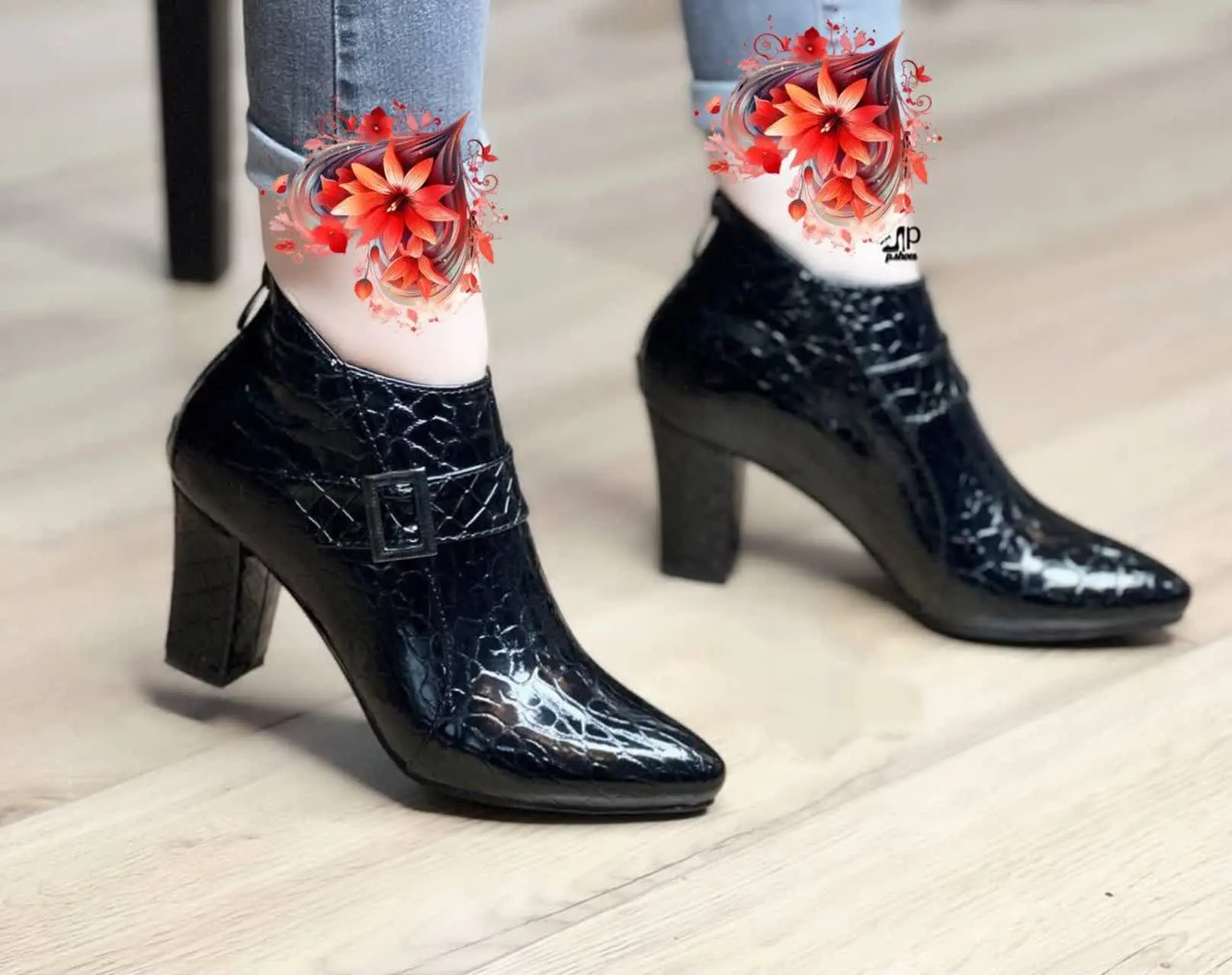 رویه ورنی چاپی، پاخوری شیک