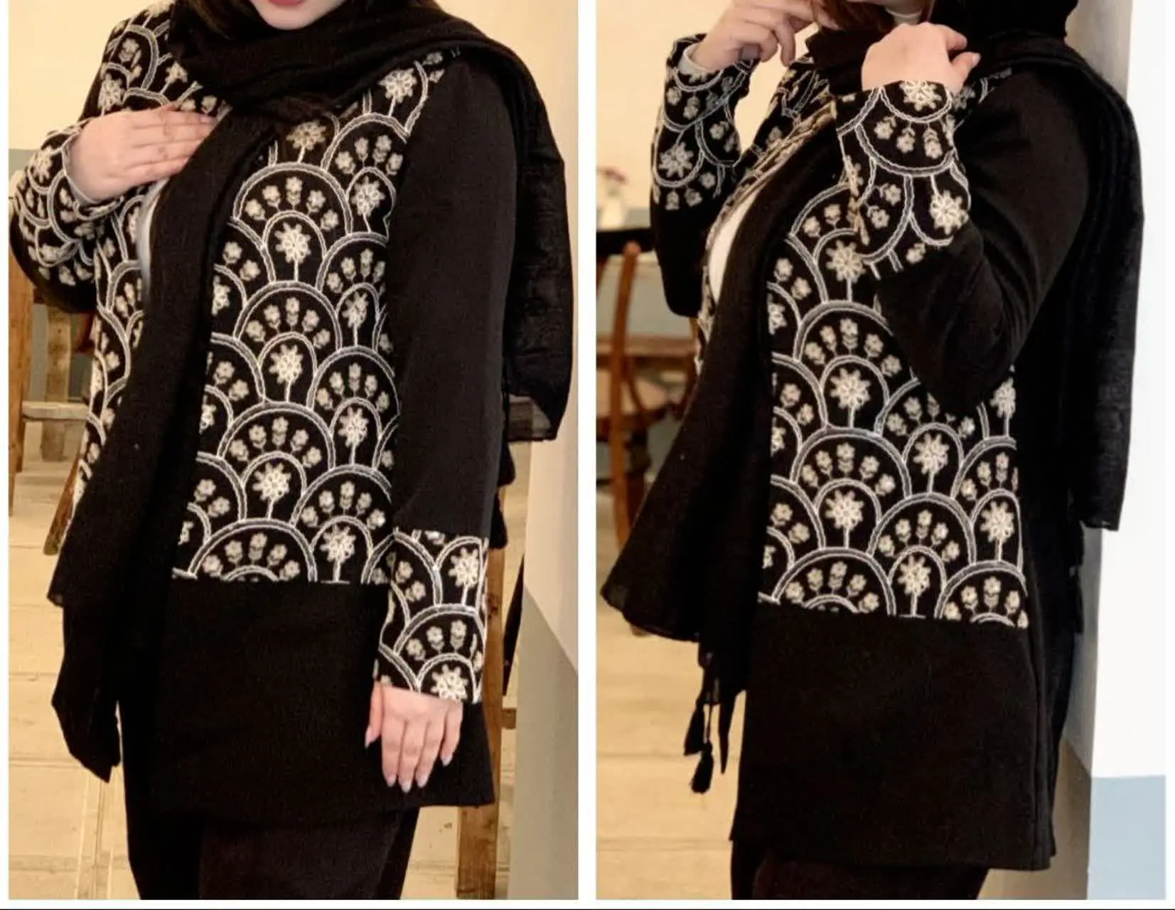 👚نام: مانتو کتی مزون دوز طلا 😍😍
