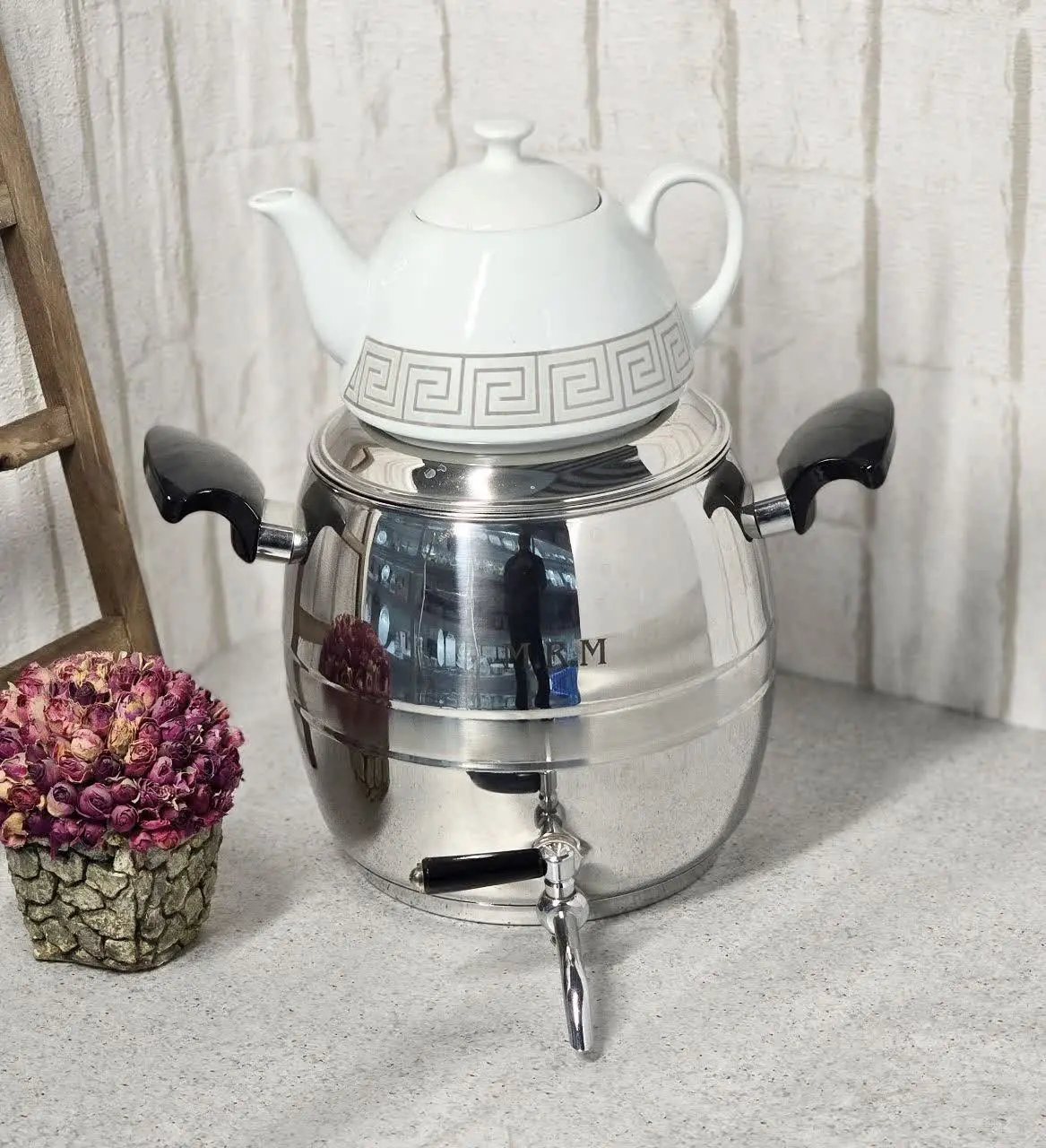 کتری قوری استیل متینآیلین🍓