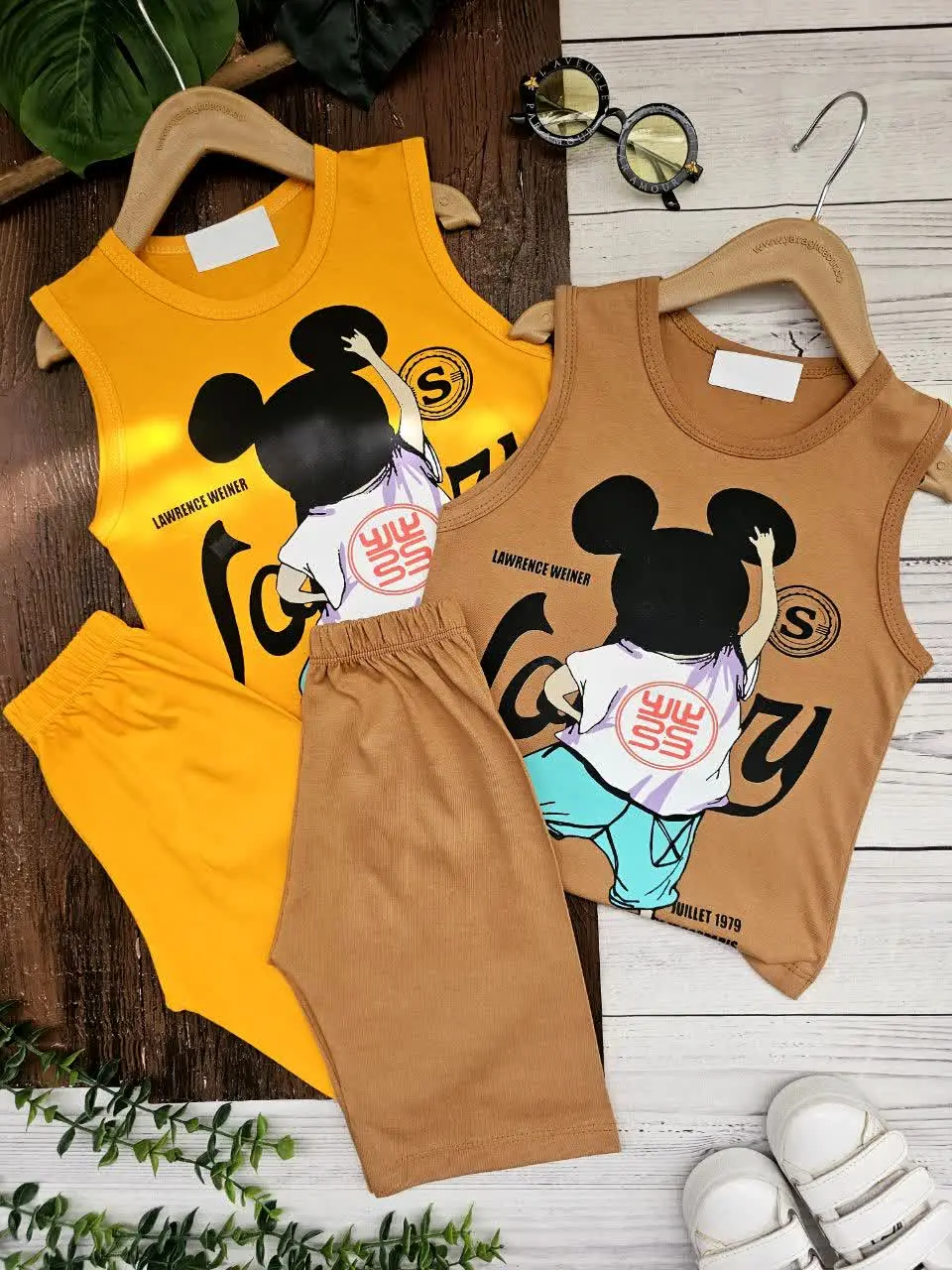 تاپ و شلوارک پسرانه S
