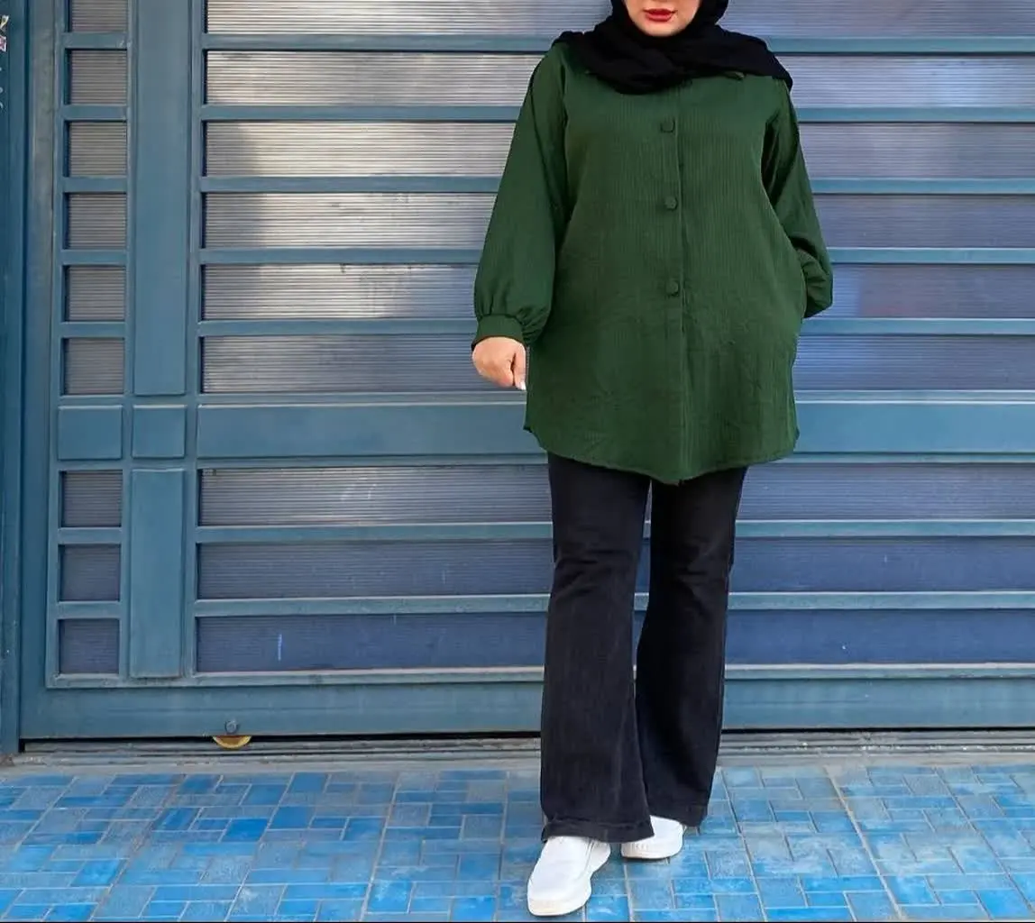 مانتو دوجیب مدل لونا (طراحی...