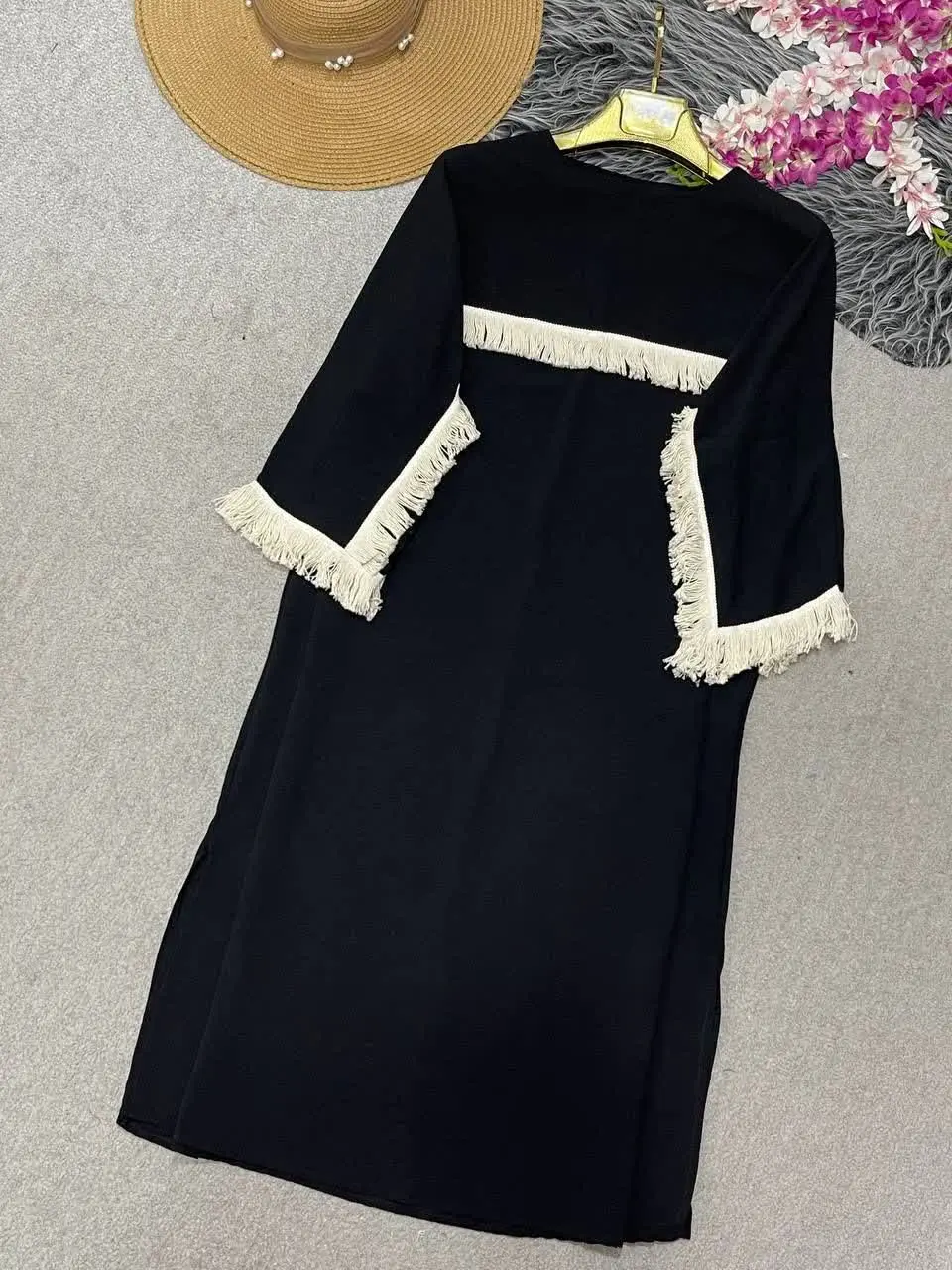 🛍نام: مانتوعبایی ریش دار👌🌱
