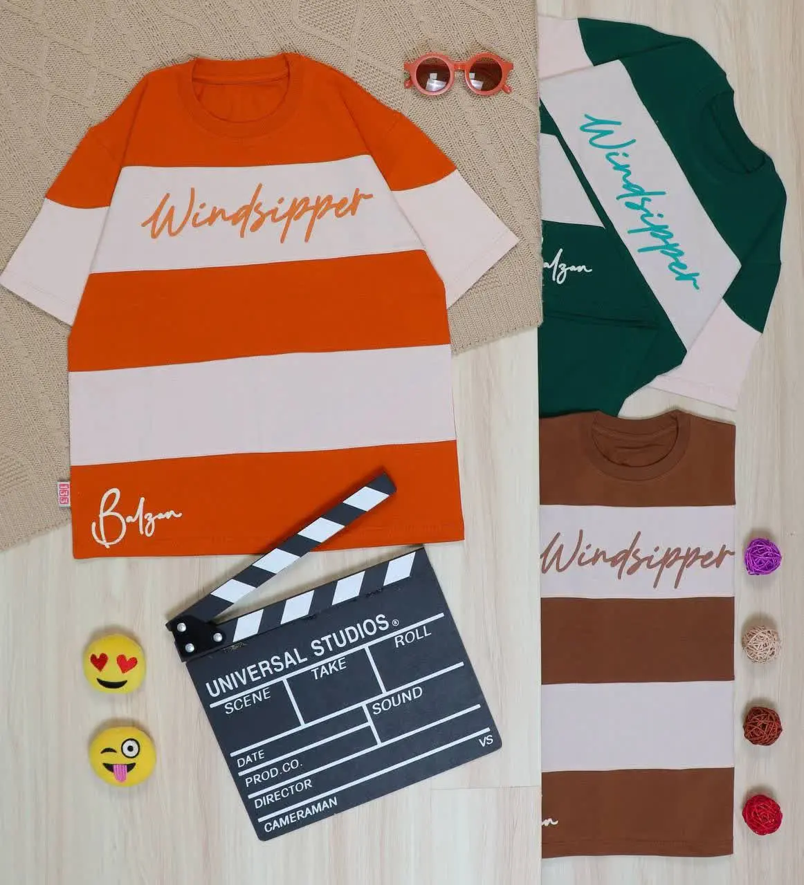 👫تیشرت پرچمی ۵تیکه باکسی👫
