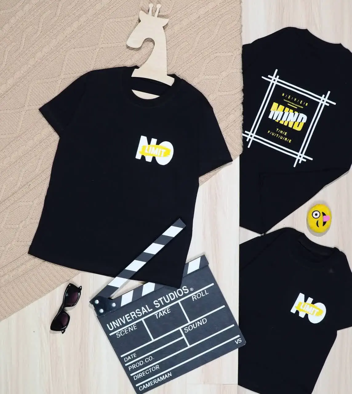 👫تیشرت مشکی چاپ NO👫
