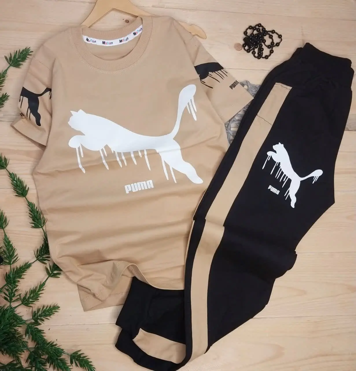 💞 تیشرت شلوار سایزبزرگ اسپرت 💞
