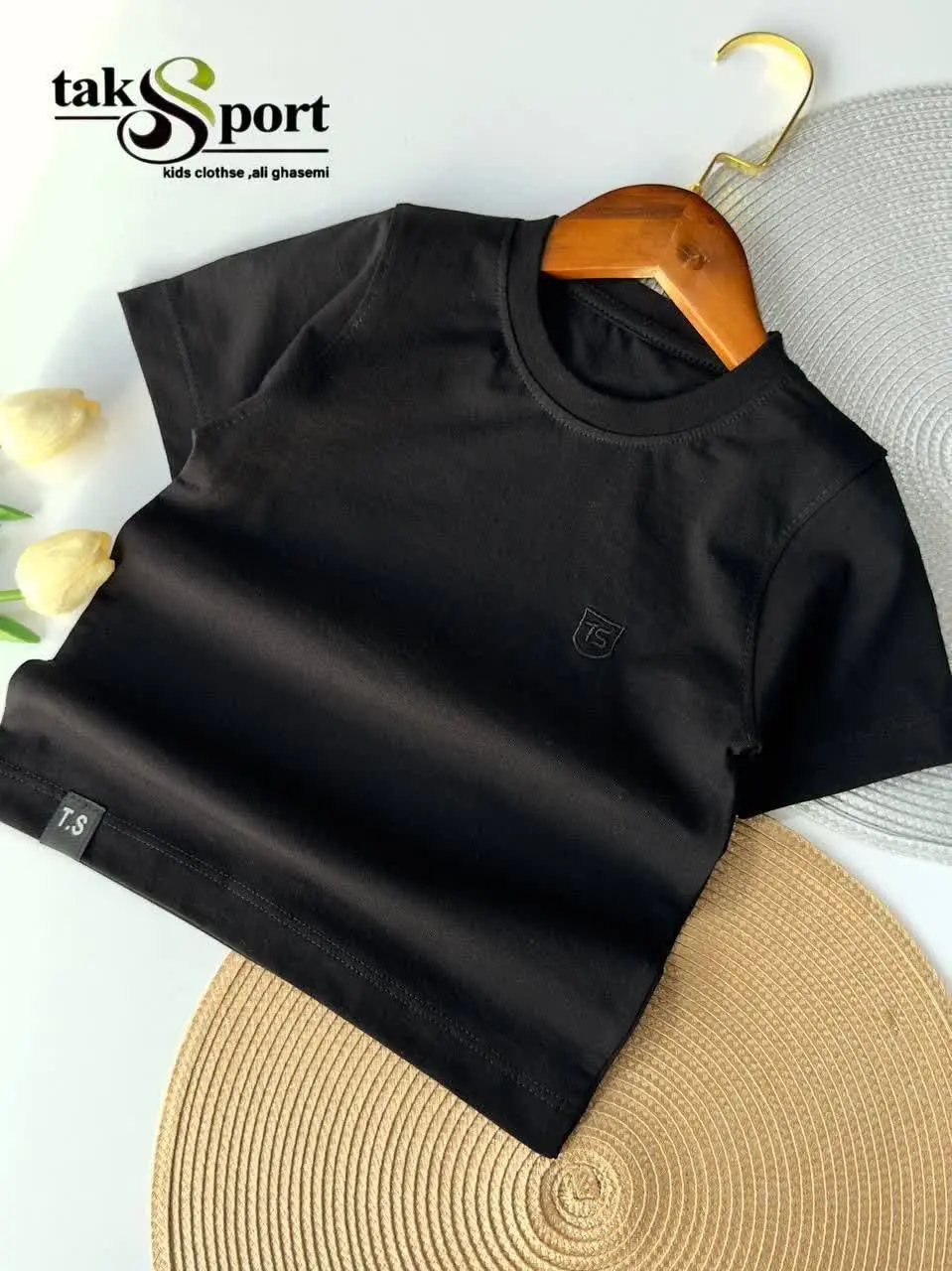 💞تیشرت مشکی اسپرت باکیفیت 💞
