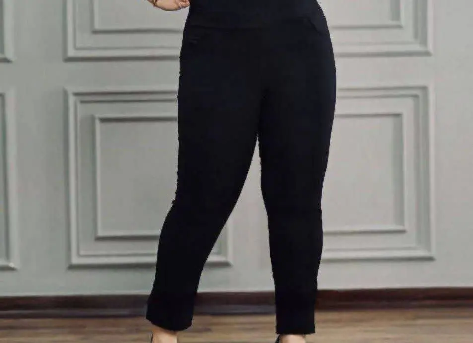 شلوار سایز بزرگ تیپ کش فول...