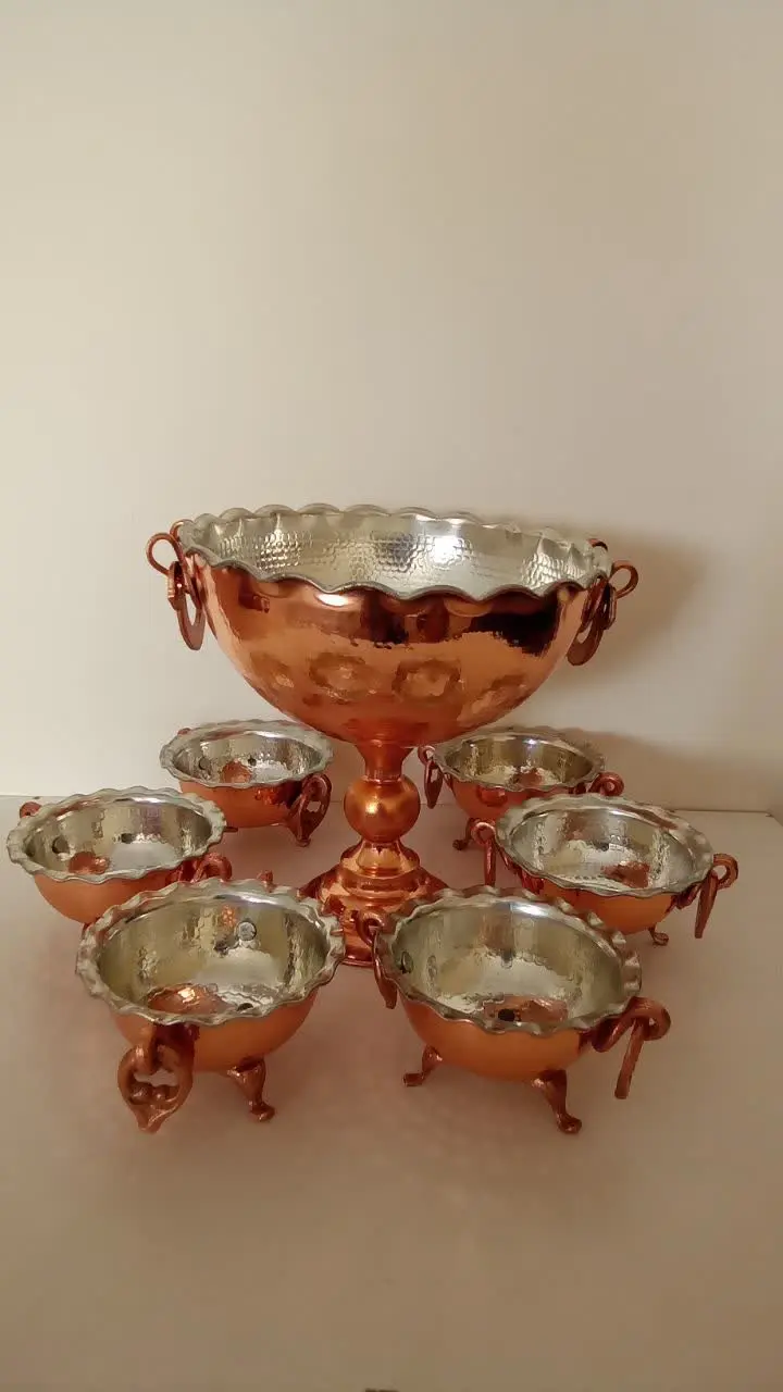 ☀️ ست آجیل خوری پایه دار گوشواره ☀️
