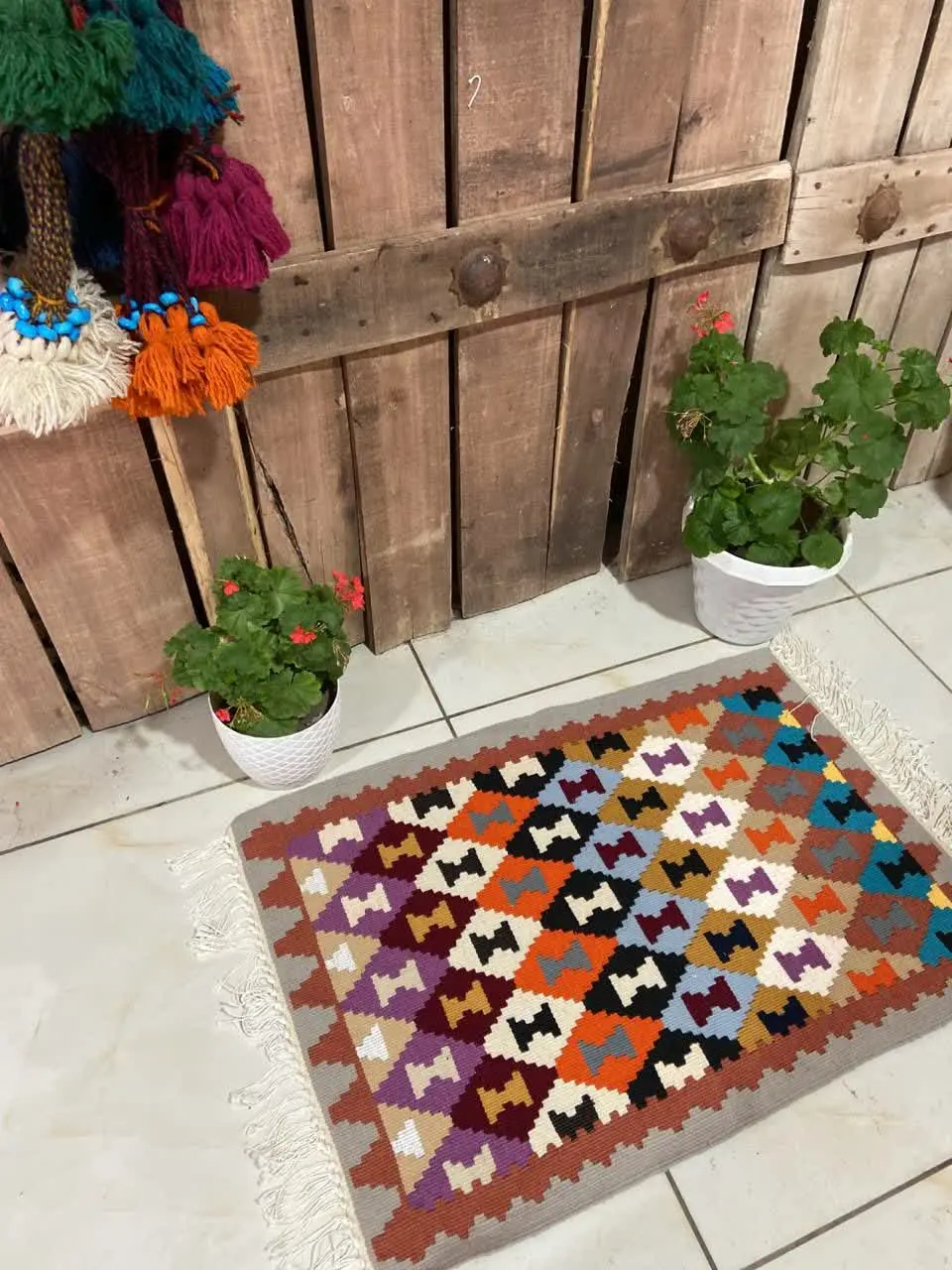 ⚜گلیم سایز کوچک 
