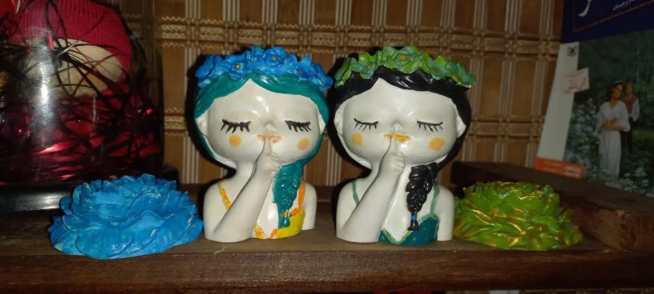 🔆 ست گلدان و گل آلاله 🔆
