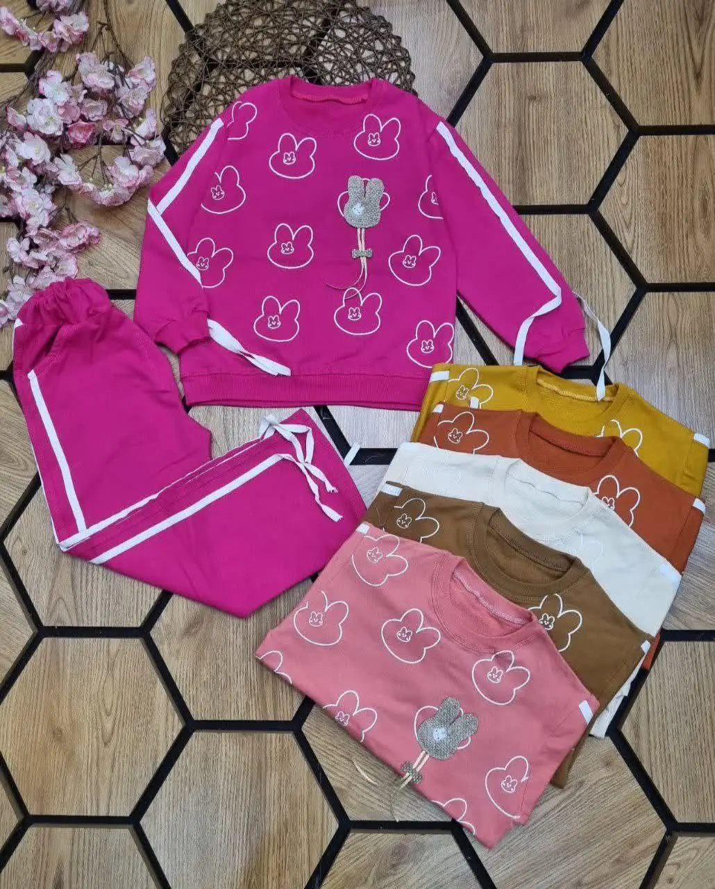 🌹بلوز با شلواربگ دختر انه👩