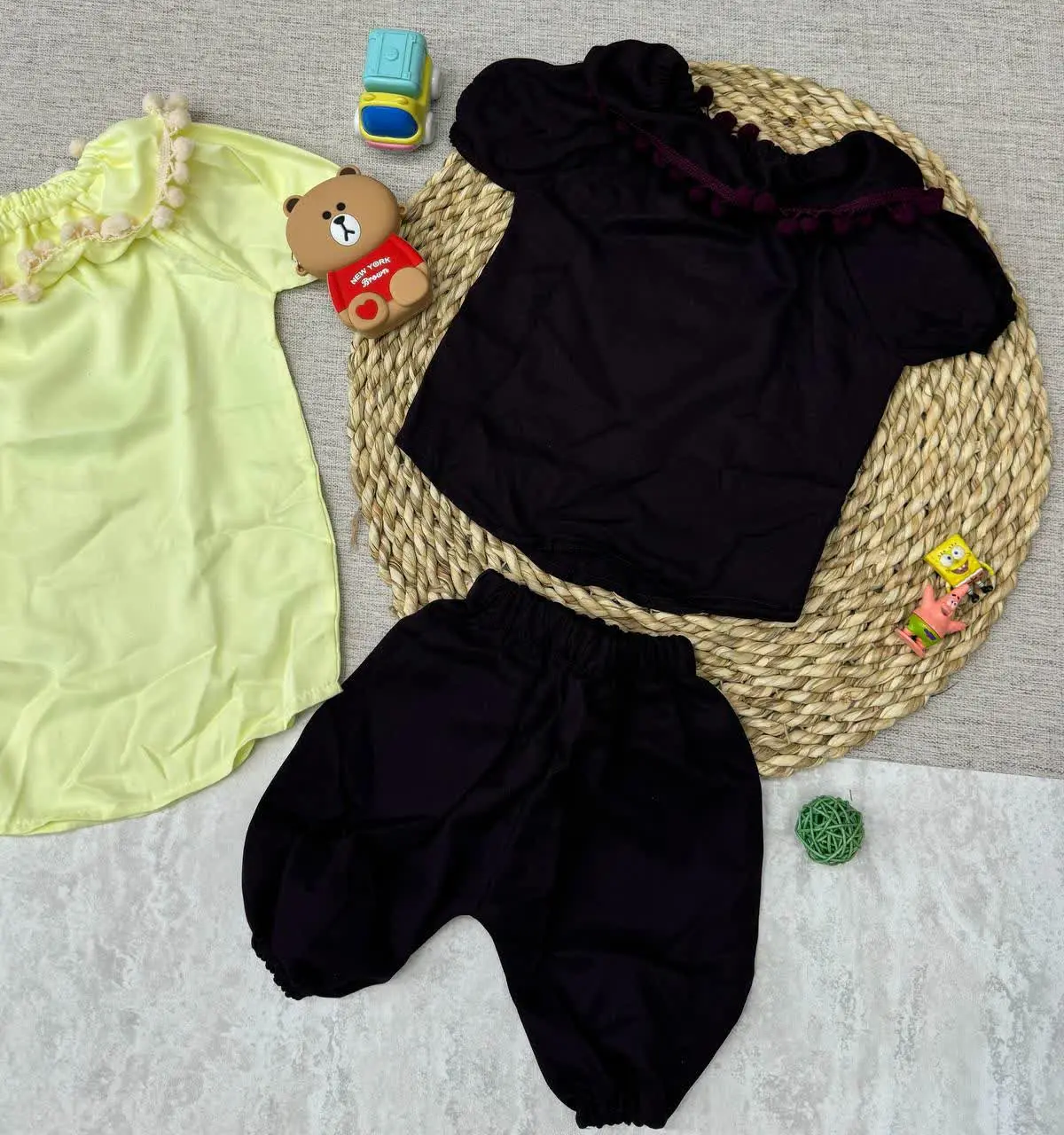 🧵🪡👕شومیز شلوارک دخترانه
