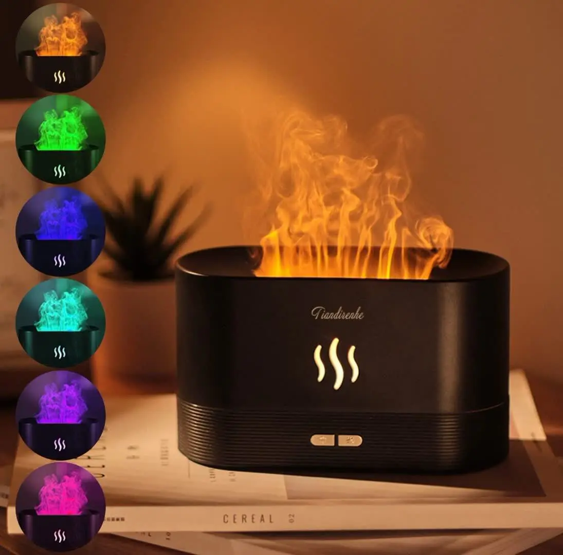 بخور سرد رو میزی طرح شومینه
