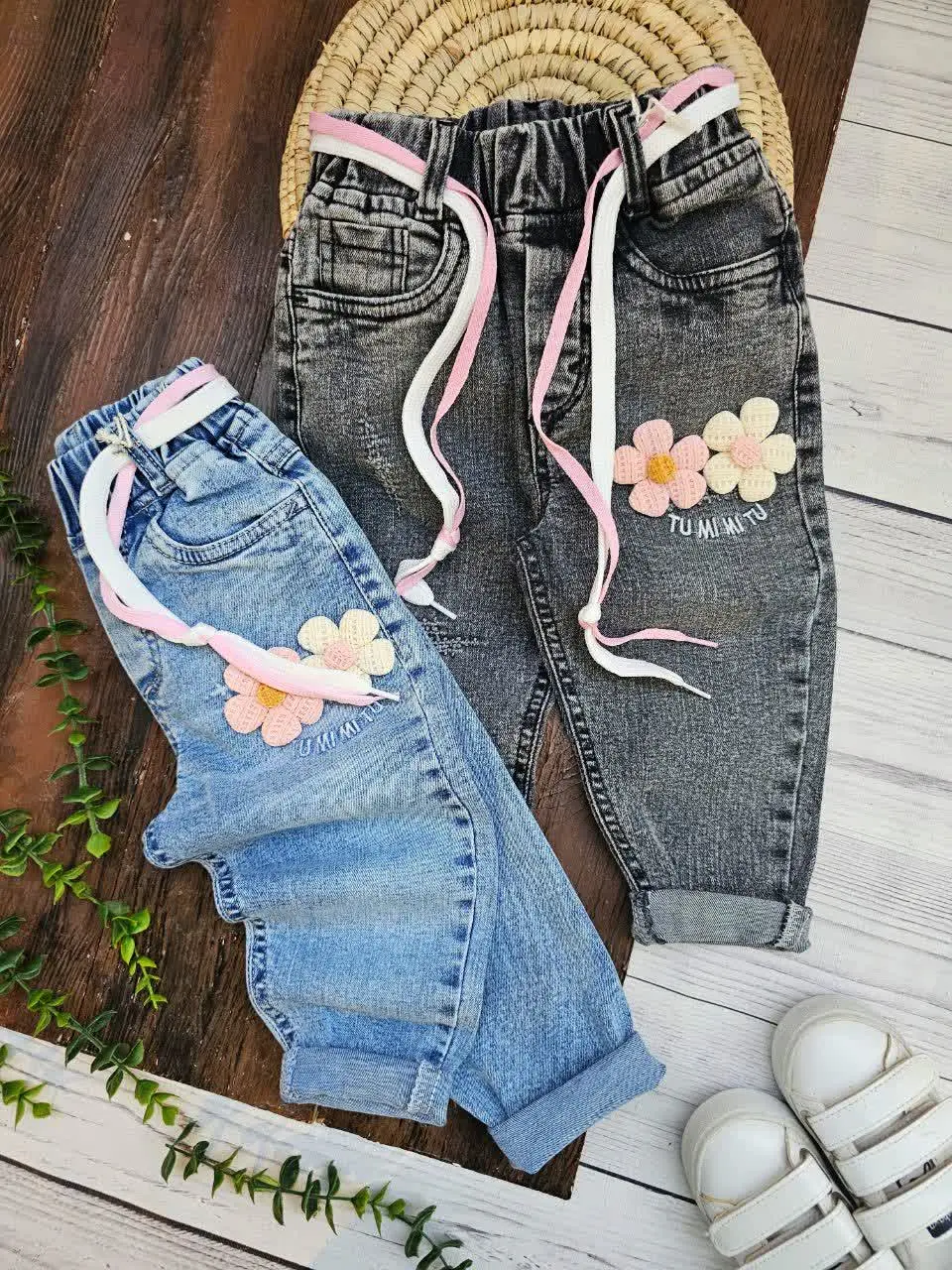 شلوار جین دخترانه TUML
