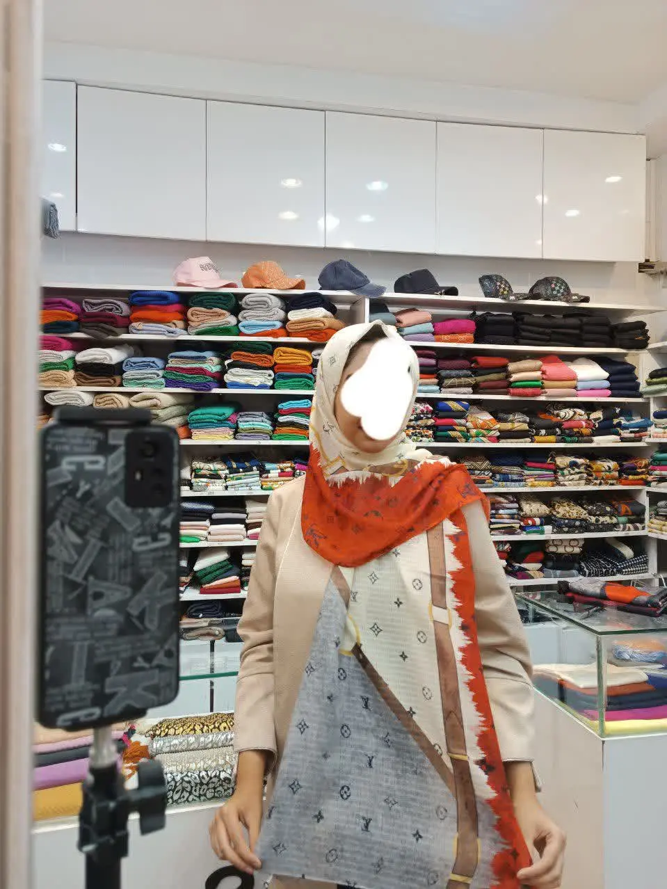 ☪️شال نخی جنس عالی 
