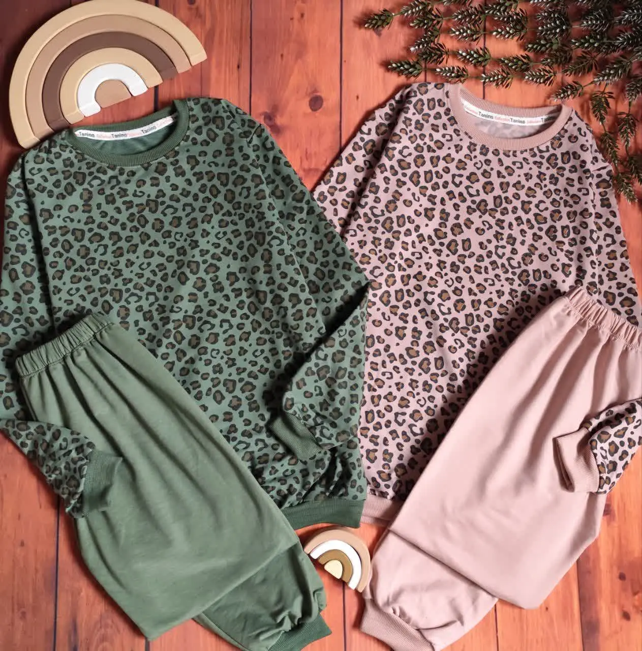 😍ست بلوز و شلوار دخترانه پل...