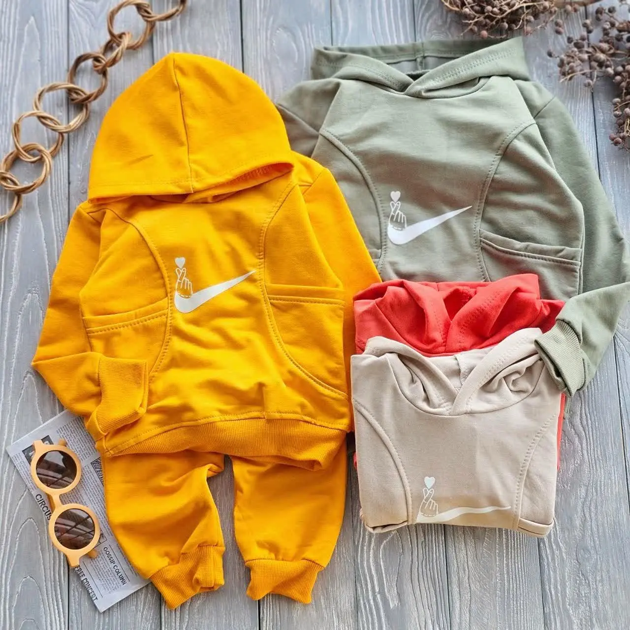 هودی شلوار نایک قلبی ❤️
