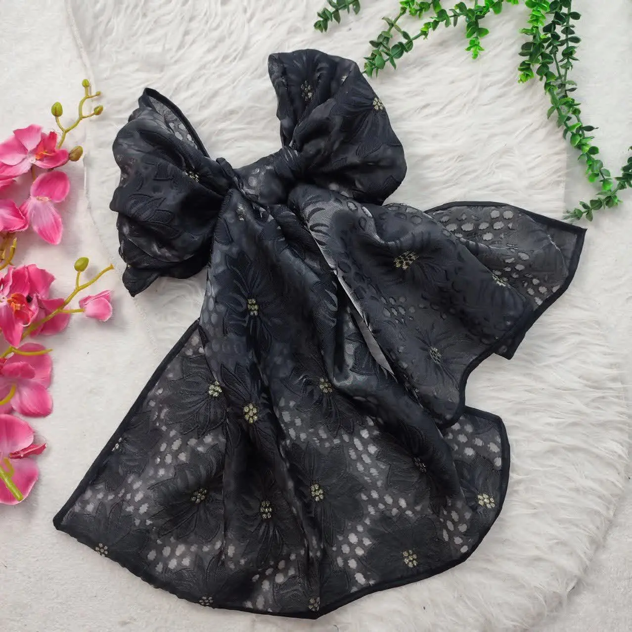 🌸 نام: شال اورگانزا 
