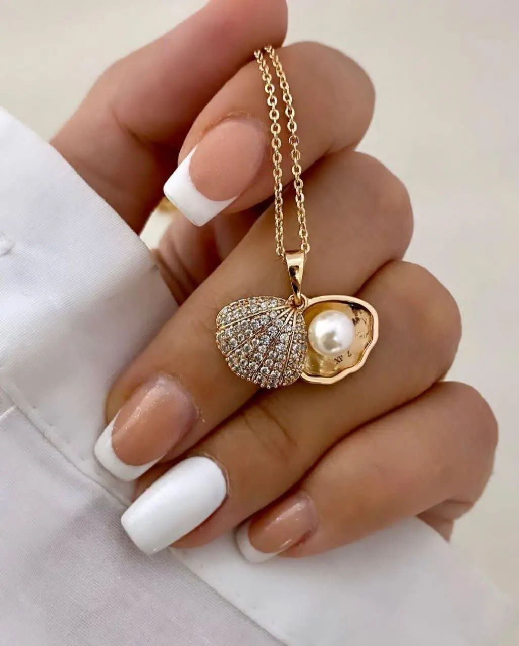 پلاک بدون زنجیر صدفی ژوپینگ...