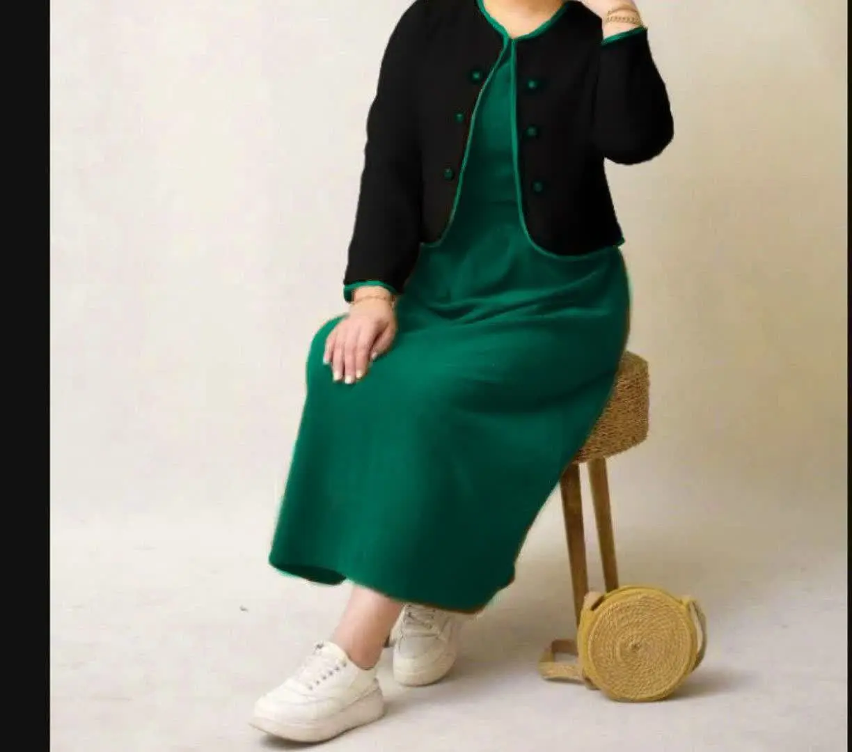 🌙نام: ست کت و سارافون آندیا
