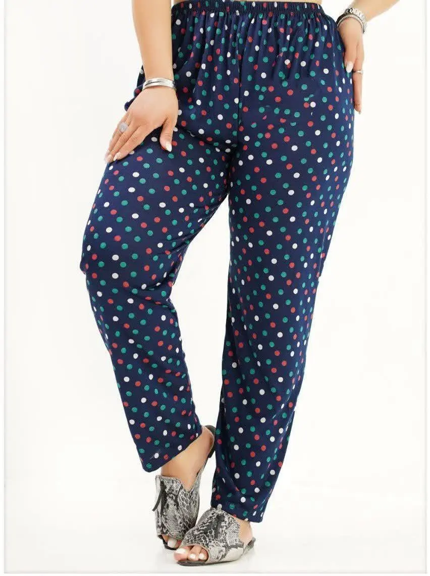 شلوار ویسکوز چاپی مادرانه
