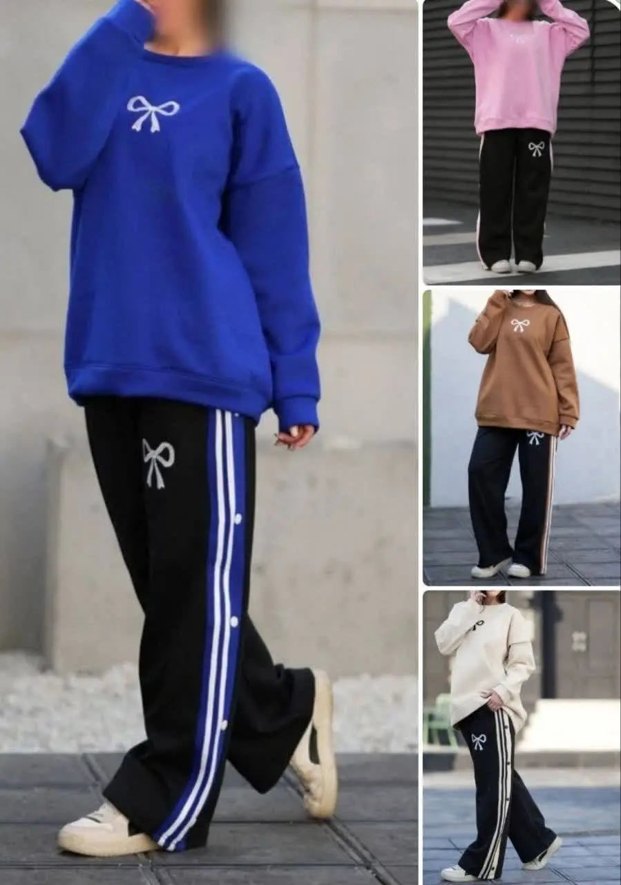 ⚜ست بلوز شلوار پاپیون