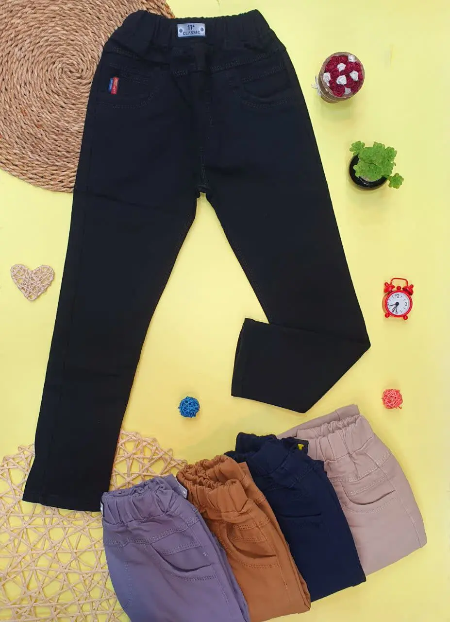 👖شلوار کتان ساده 
