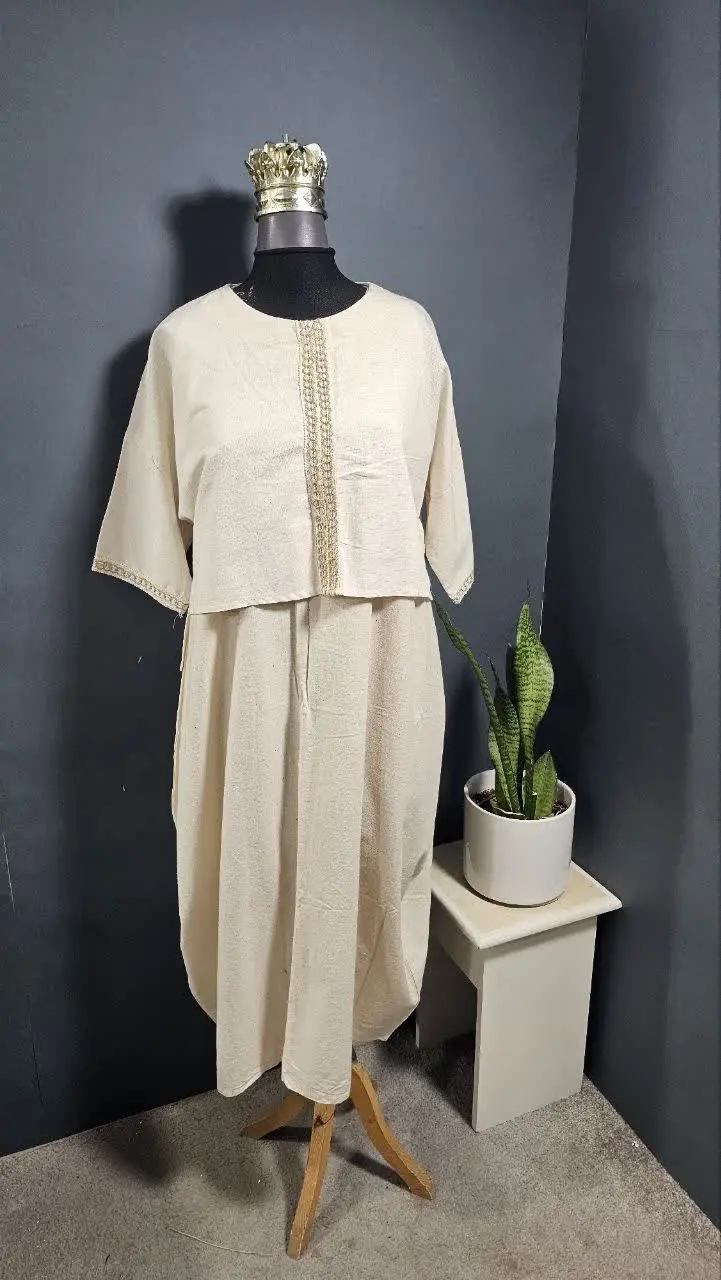 💞پیراهن ساحلی دوتیکه نرگس💞
