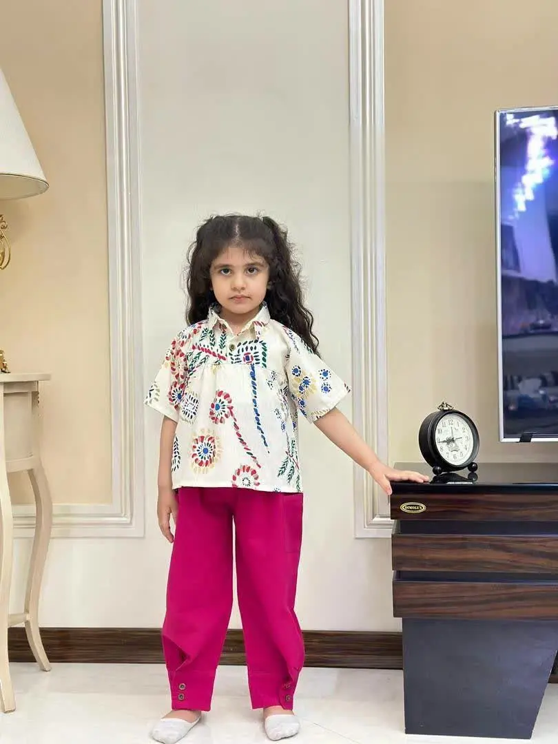 👚نام: ست مجلسی بلوز شلوار لنین
