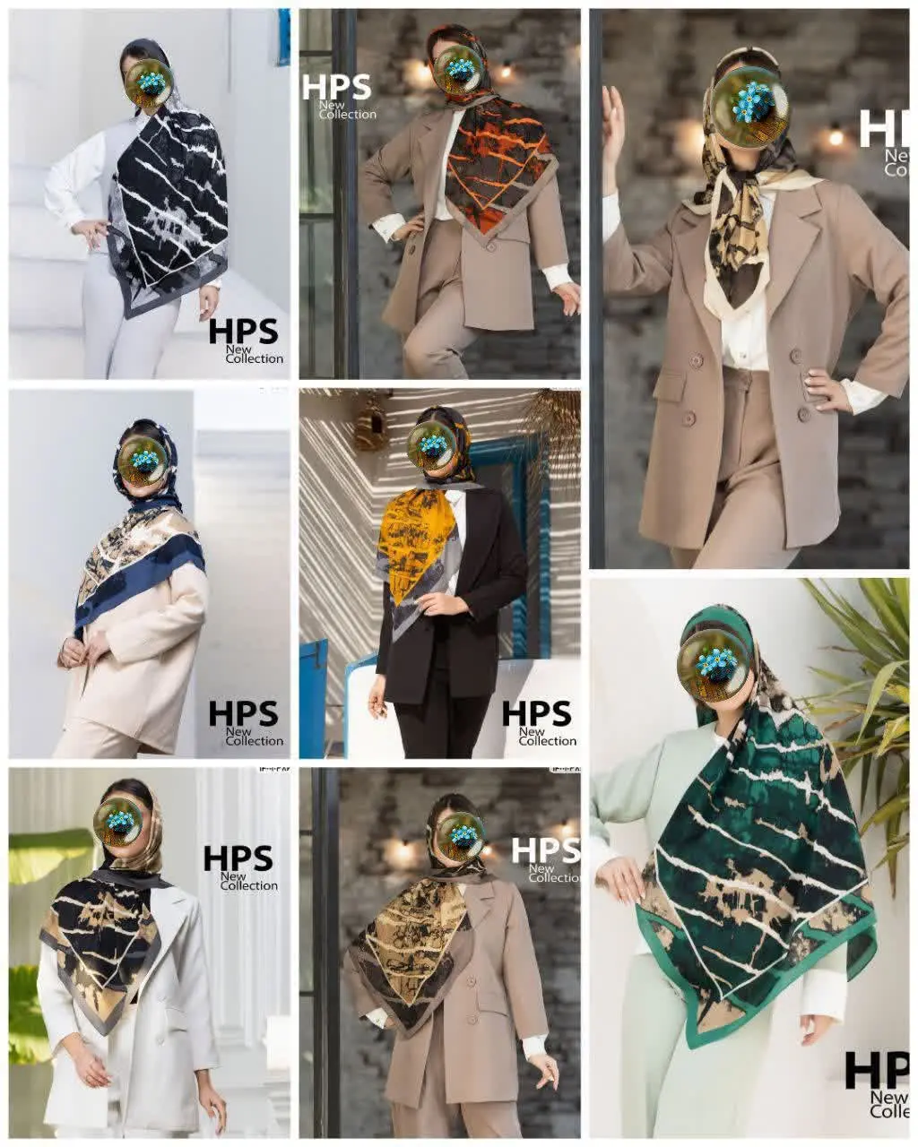 🐝روسری ژاکارد گارزا