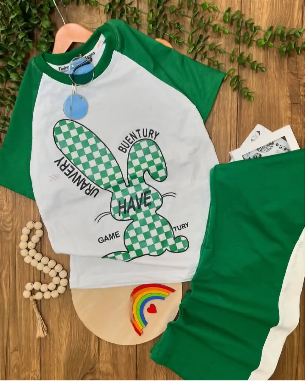 🐰تیشرت و شلوار دخترانه خرگو...