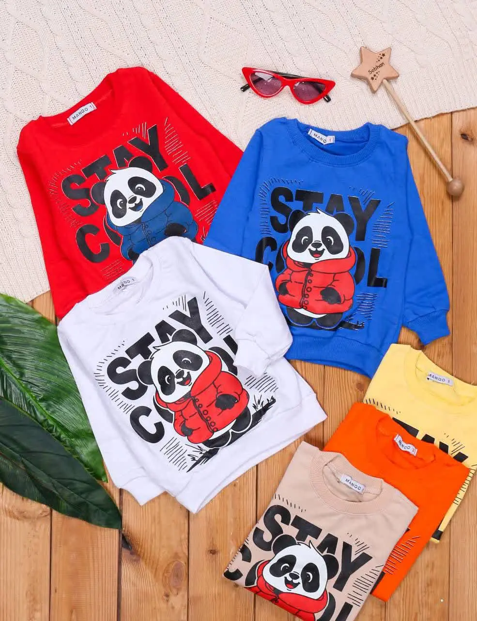 🎄بلوز اسپرت چاپ پاندا کونگ...