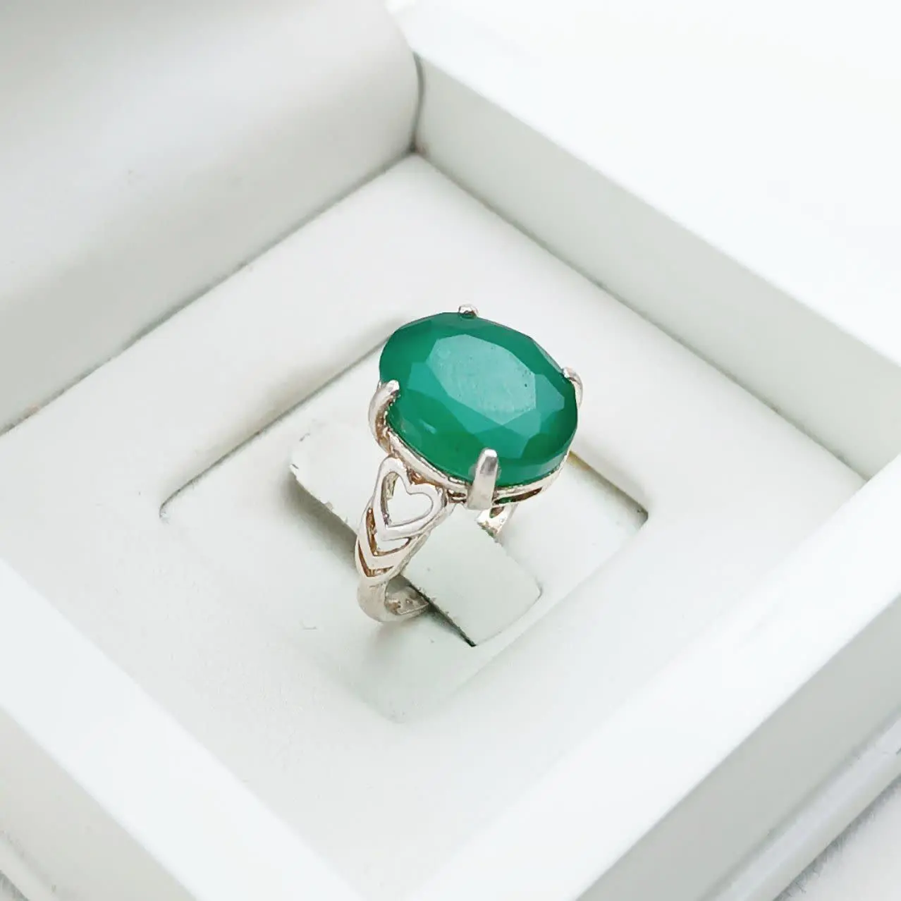 انگشتر نقره زنانه الماس ترا...