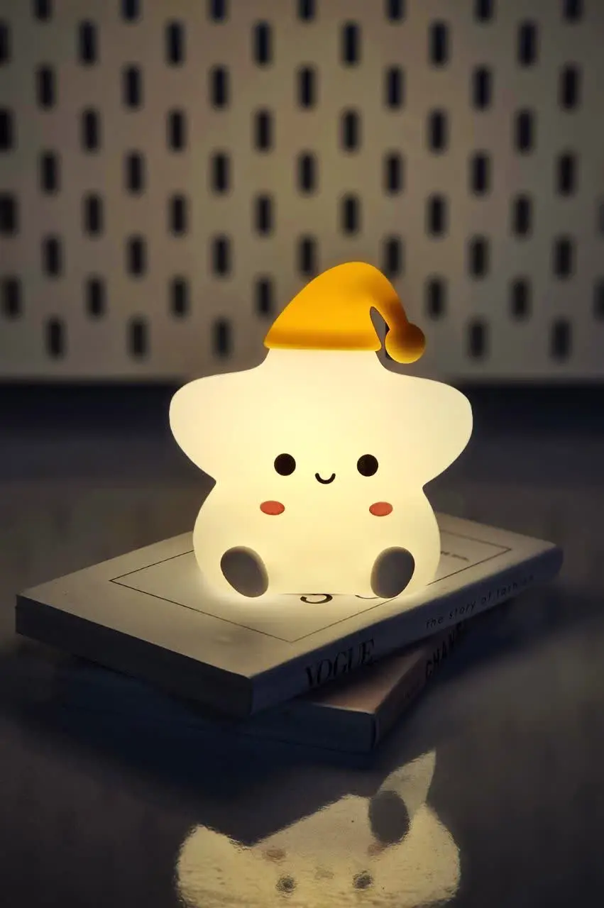 چراغ خواب سیلیکونی ستاره کل...