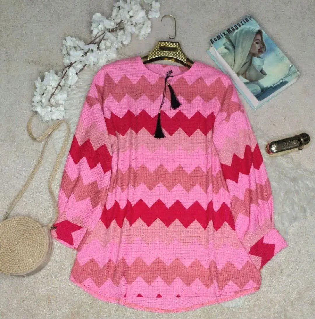 ۱⃣نام: شومیز مدل پاتریکا
