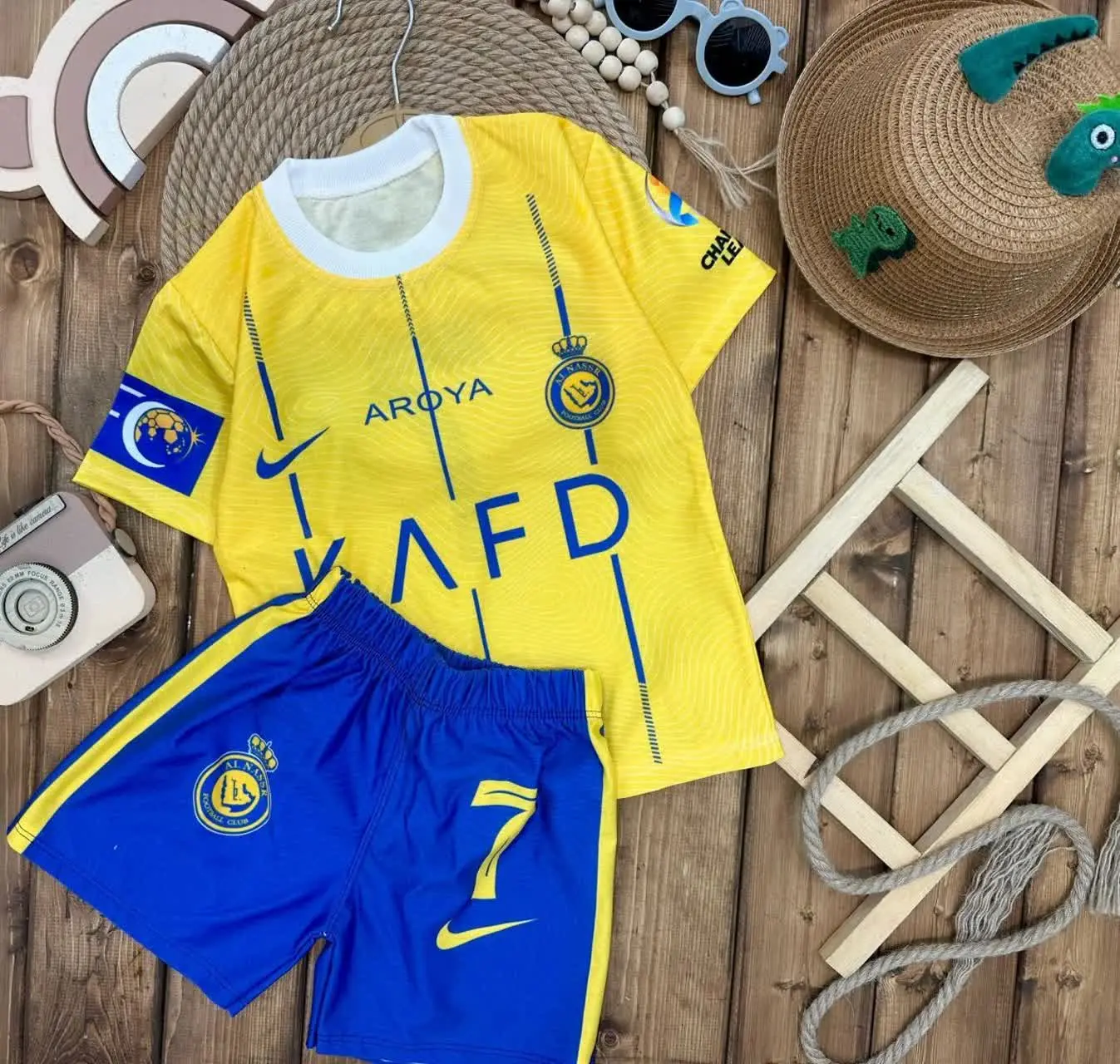 تیشرت و شلوارک ورزشی النصر