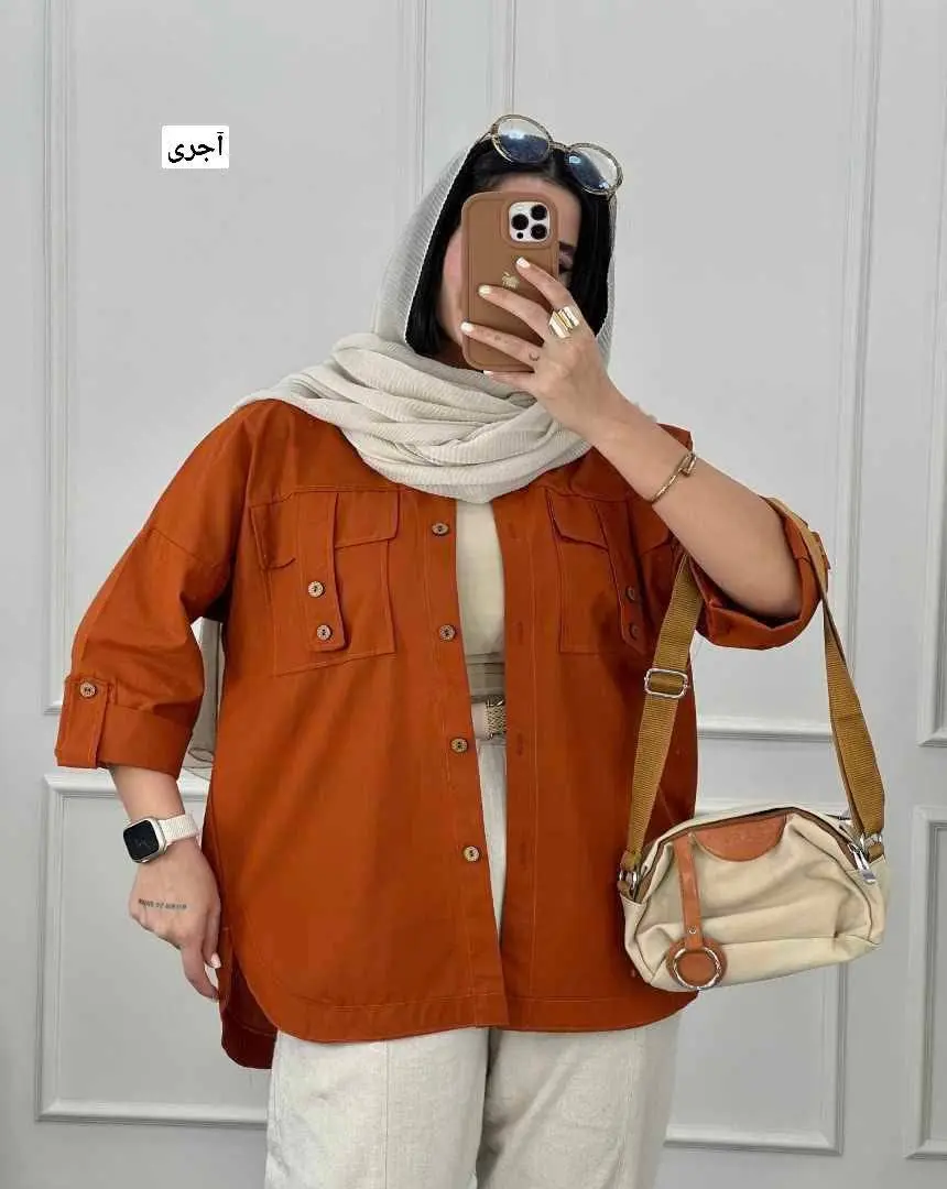 🦋نام محصول: شومیز مانتویی تیدا ✝️
