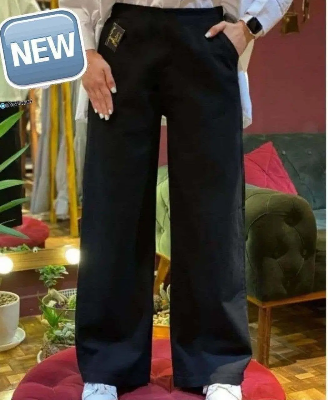 نام: شلوار بگ جین کاغذی
