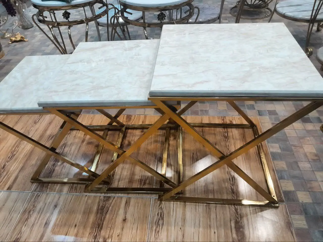 🌟میز ۳ سایز کنار مبل