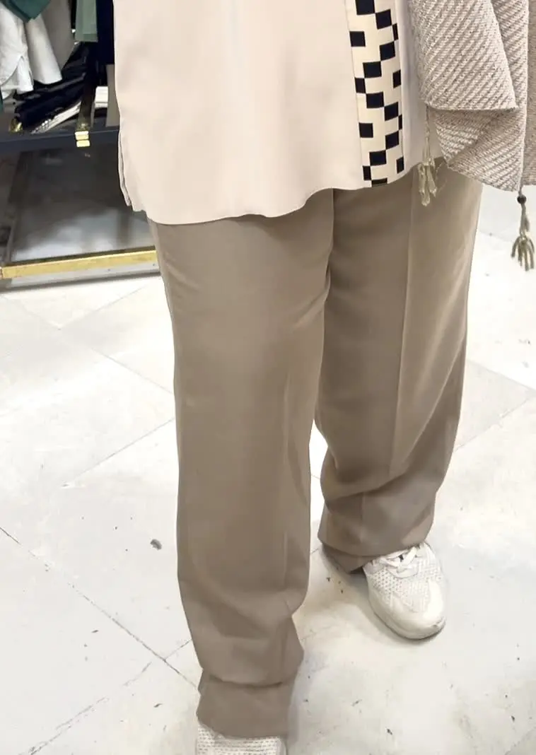 🌈شلوار راسته کرپ نخ