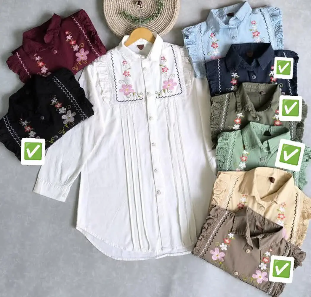 ✅شومیز سرشونه چیندار، لینن...