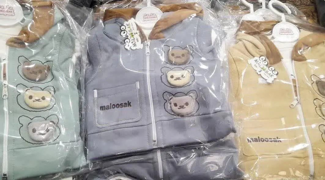 موجودی: طوسی و کرم سایز ۲ /...