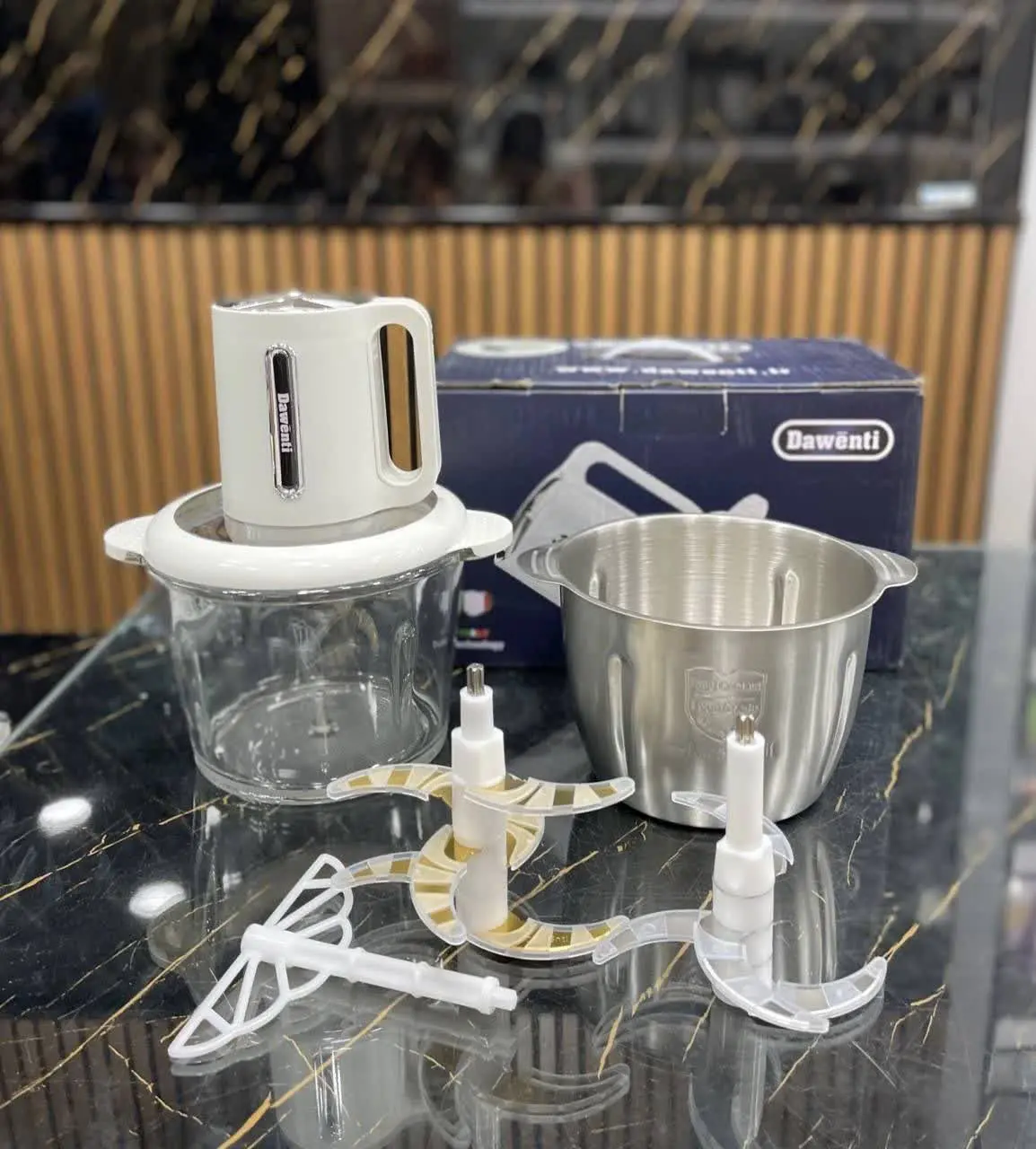 خردکن دوکاسه Dawenti💥