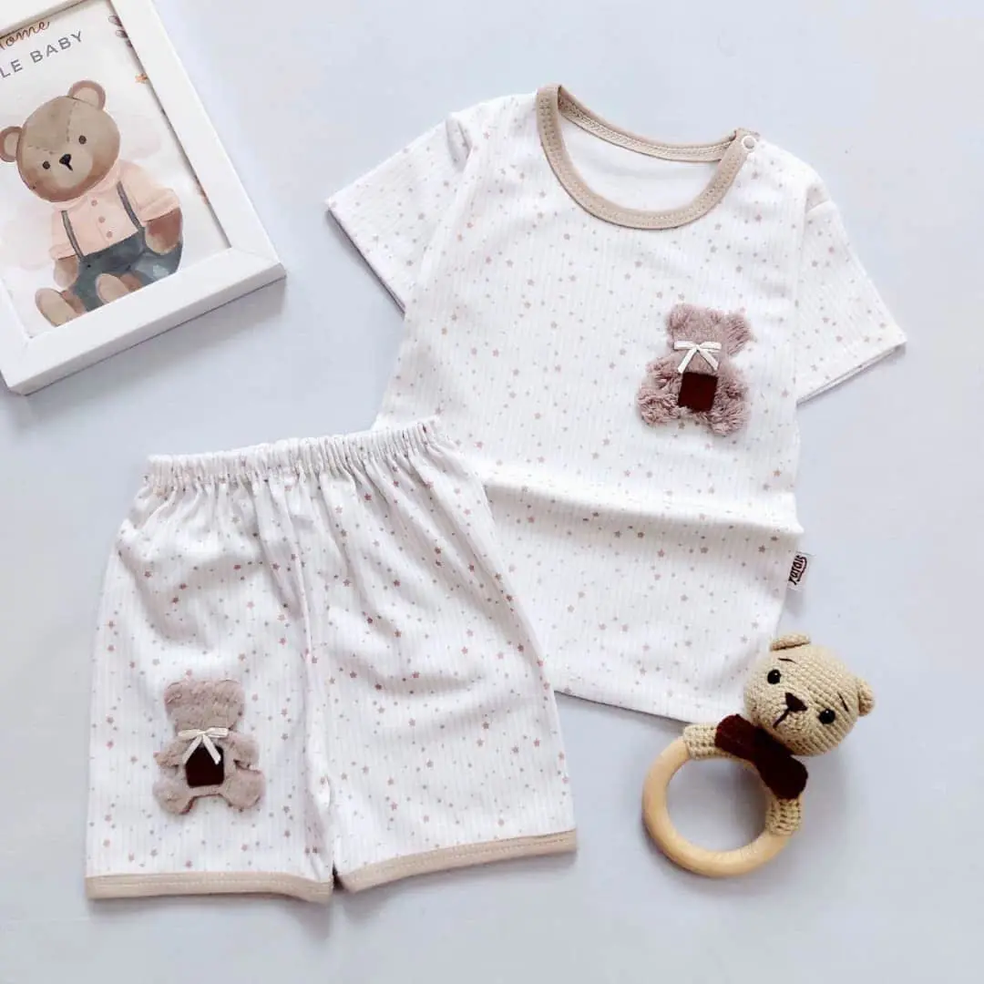 🔹تیشرت شلوارک اسپرت طرح پانی🔸
