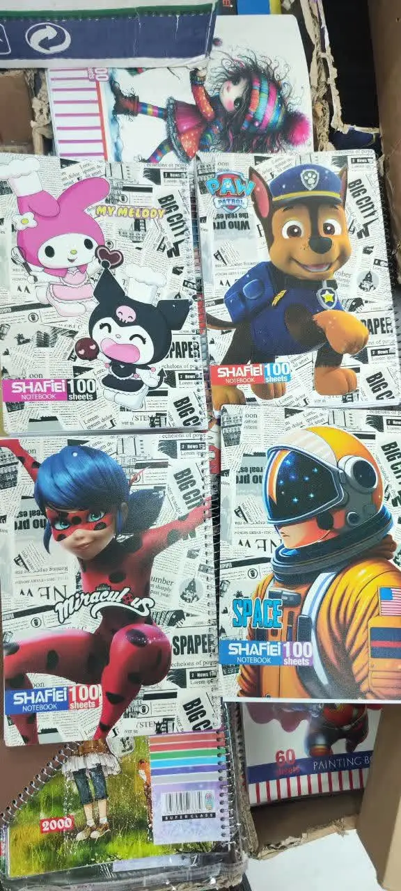 سری جدید دفاتر ۱۰۰ برگ شفیعی