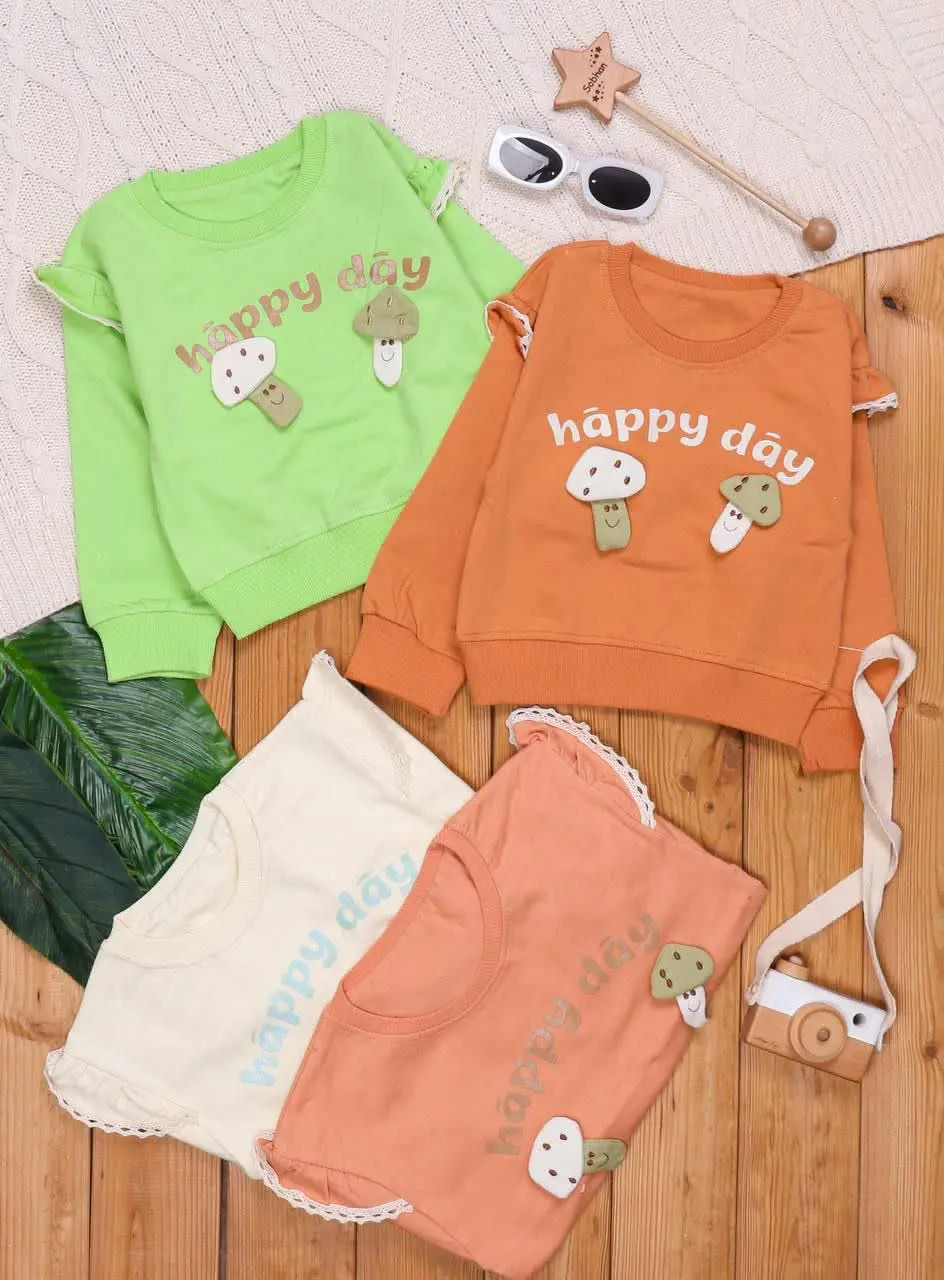 🎄 بلوز دخترانه گلدوزی قارچ...